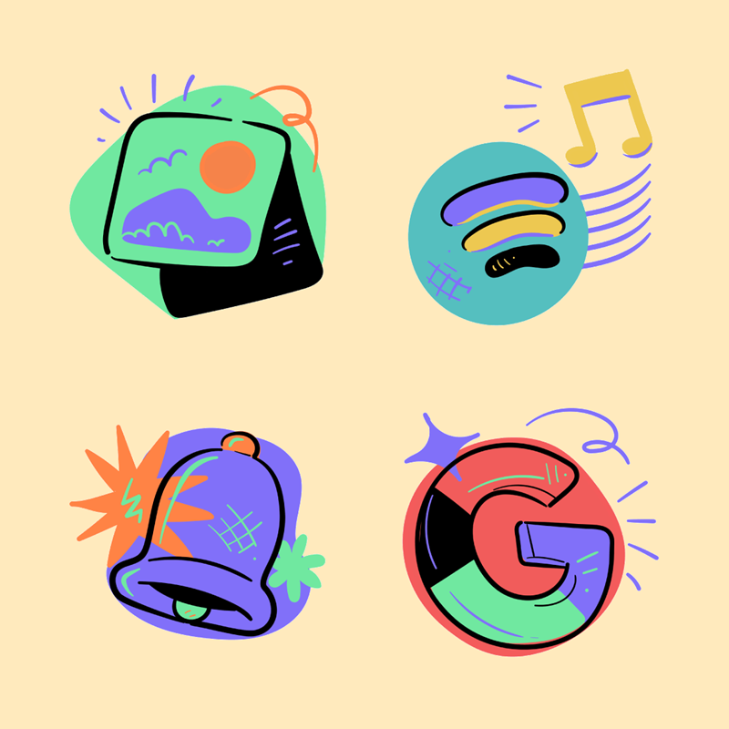 Color App icons